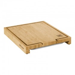 Zwilling 39 cm x 30 cm, Planche à découper avec plateau, Bambou - Image 3