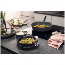 Zwilling Sauteuse avec couvercle en verre, 28 cm, Aluminium, Revêtement antiadhésif en céramique renforcée en titane - Image 7