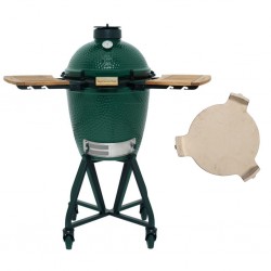 Big Green Egg Large - Avec Egg + Chariot à roulettes + Tablettes latérales + Conveggtor - Image 2