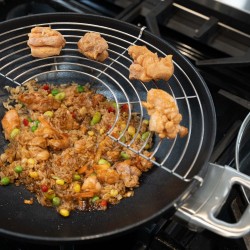 Swiss Diamond CXD Induction Wok+couvercle+grille sans PFAS 32cm - Image 2