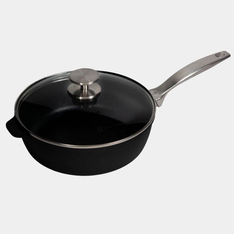 Swiss Diamond CXD Induction Sauteuse+couvercle ss PFAS 24 cm
