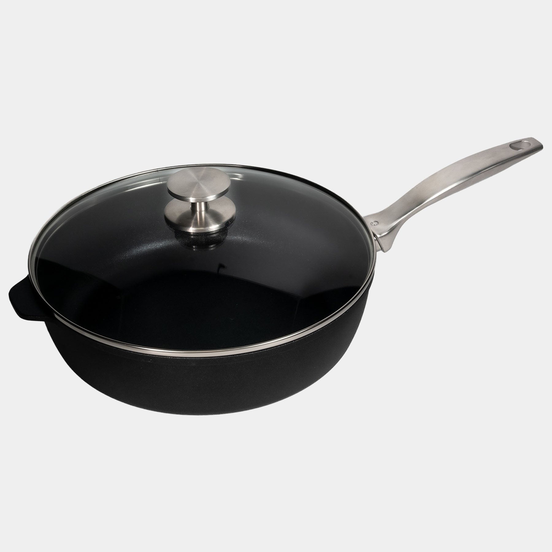 Swiss Diamond CXD Induction Sauteuse+couvercle ss PFAS 28 cm