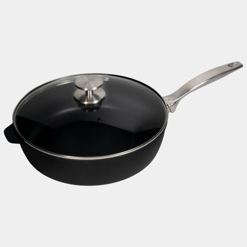 Swiss Diamond CXD Induction Sauteuse+couvercle ss PFAS 32 cm