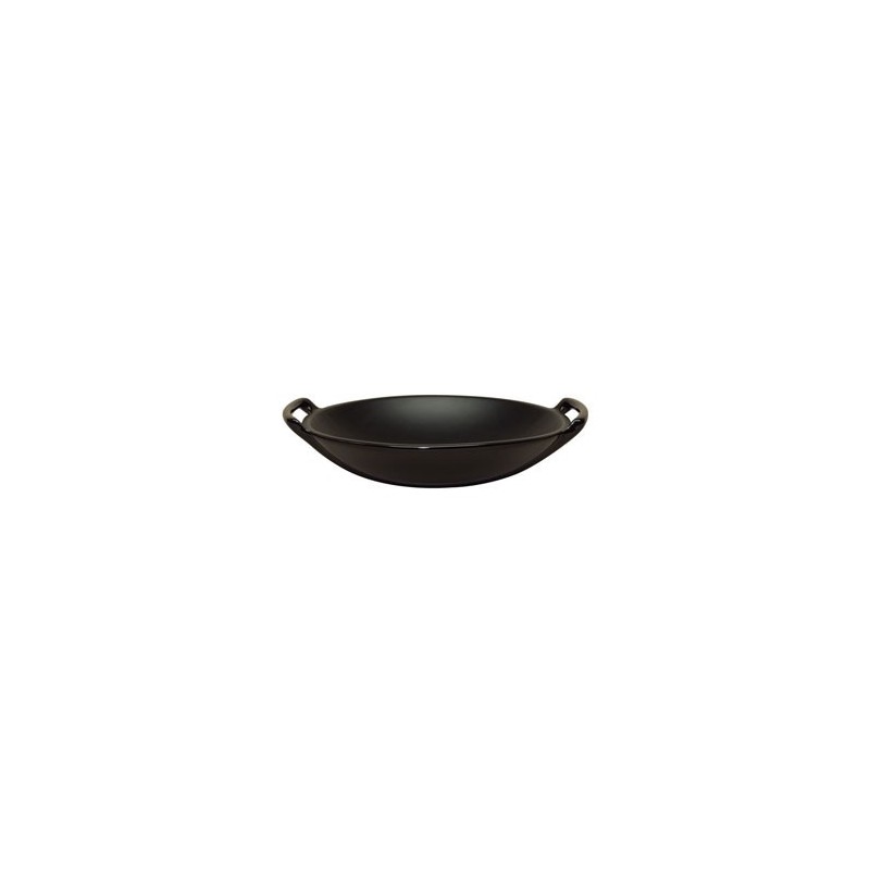 Le Creuset Mini wok céramique noir ébène