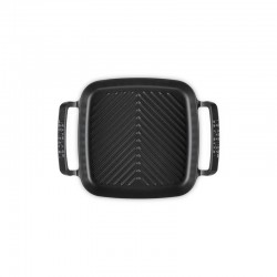 Le Creuset Gril carré collection barbecue 26cm noir mat - Image 2