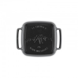 Le Creuset Gril carré collection barbecue 26cm noir mat - Image 3