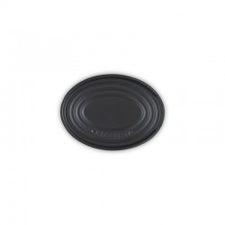 Le Creuset Repose cuillere ovale 16cm noir mat - Image 2