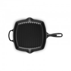 Le Creuset Skillet gril carré 26cm noir mat - Image 2