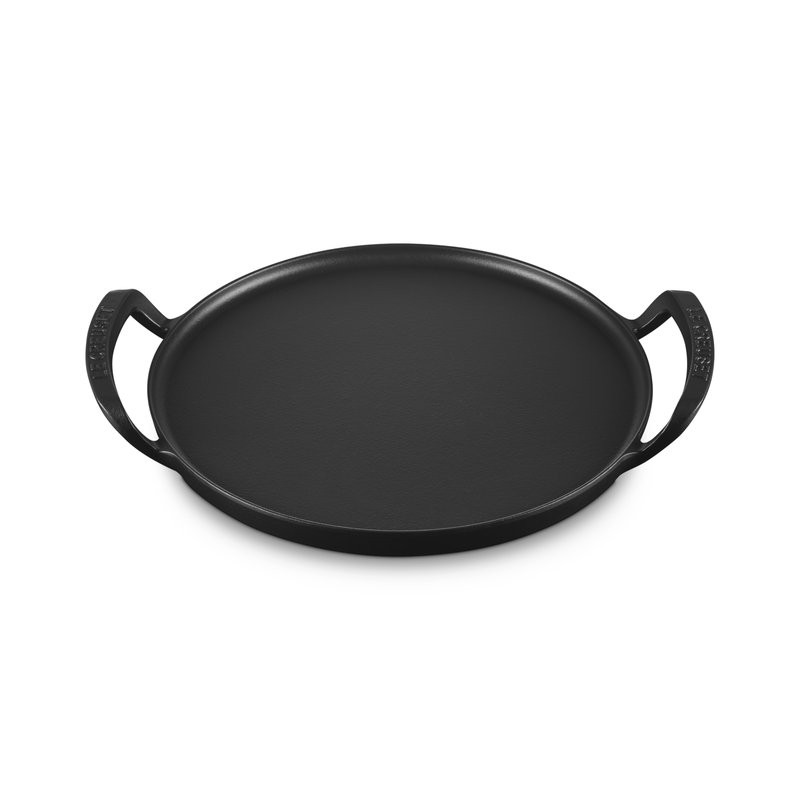 Le Creuset Plaque à pizza collection barbecue 35cm noir mat