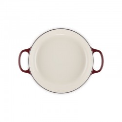 Le Creuset Faitout 30cm garnet int. sable bouton doré - Image 3