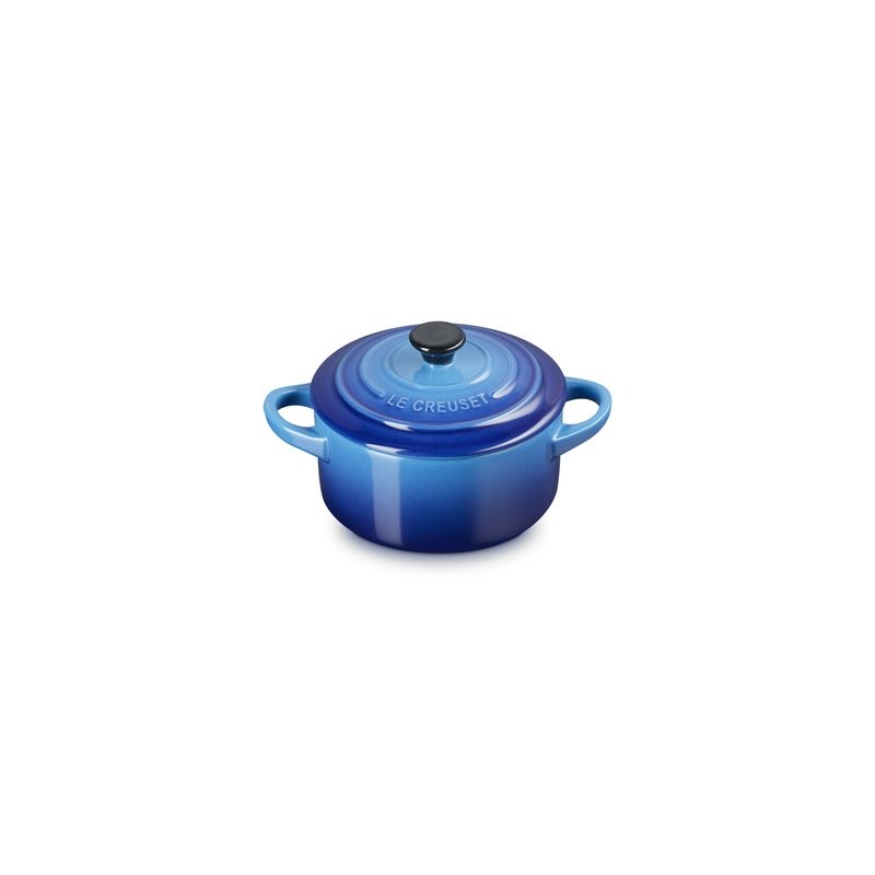 Le Creuset Mini-cocotte ronde 10cm azur