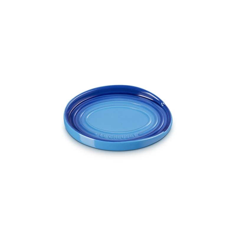 Le Creuset Repose cuillere ovale 16cm azur
