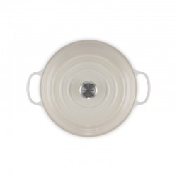 Le Creuset Faitout 30cm meringue int. sable - Image 2
