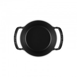 Le Creuset Cocotte ronde barbecue 25cm noir mat - Image 3