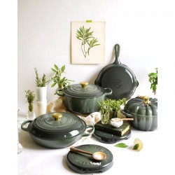 Le Creuset Faitout 30cm thym bouton doré - Image 4