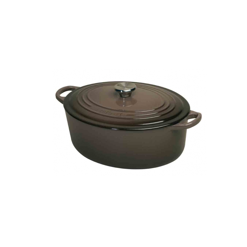 Le Creuset Cocotte ovale 27 cm, coloris Terre Naturelle