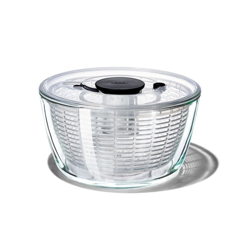Oxo Essoreuse à salade en verre 26 cm